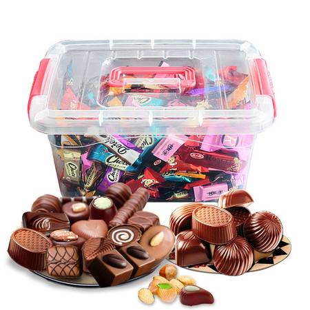 巧克力1000g超實惠 500g帶收納盒 200g體驗 多款口味