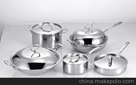 【多層鋼炒鍋 廚房用具大全 餐飲店用具 批發(fā)商】價格,廠家,圖片,犁,鈺澤金屬-