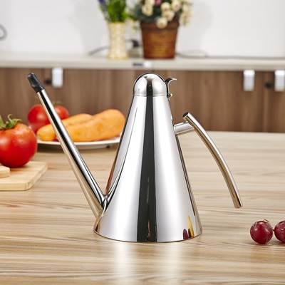 【出口304不銹鋼錐形油壺廚房用品創(chuàng)意醬油瓶控油油壺家居禮批發(fā)】價格,廠家,圖片,油壺,廣州超亮貿(mào)易-